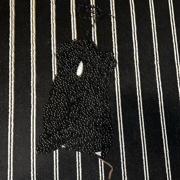 Reformation Dixon Black and White Polka Dot Mini Dress - Picture 2 of 6